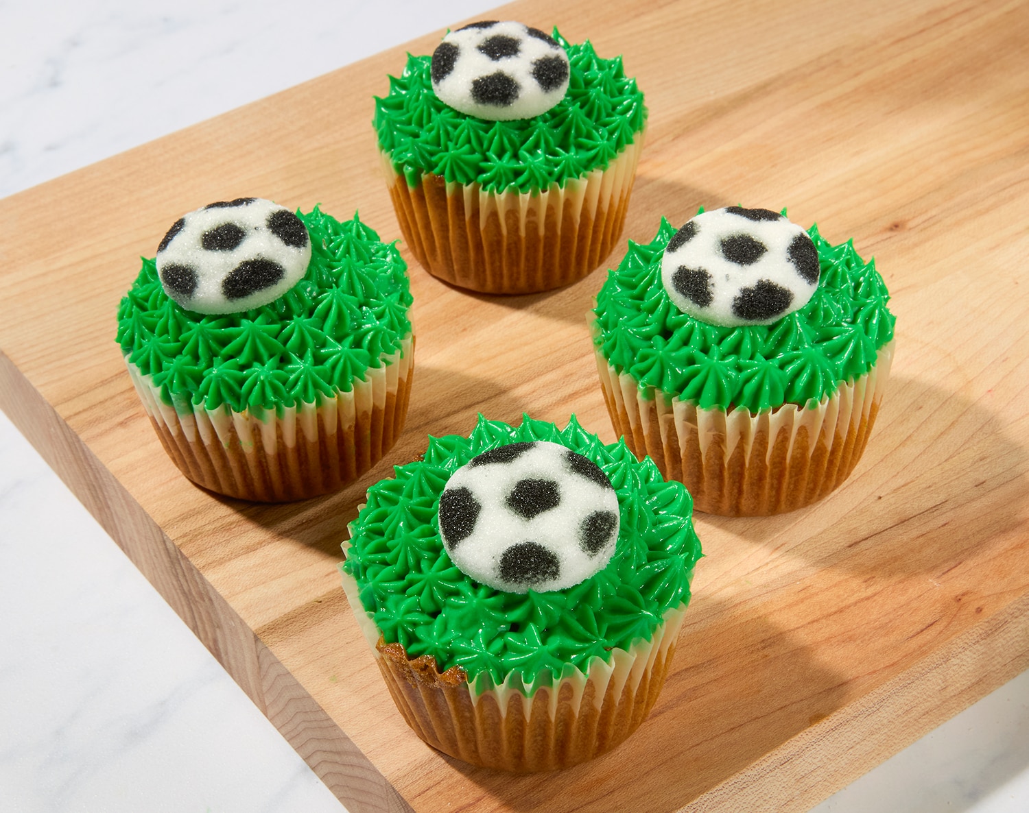 FreshDirect Soccer Cupcakes Carrot Cake, image 2 of 2 slides